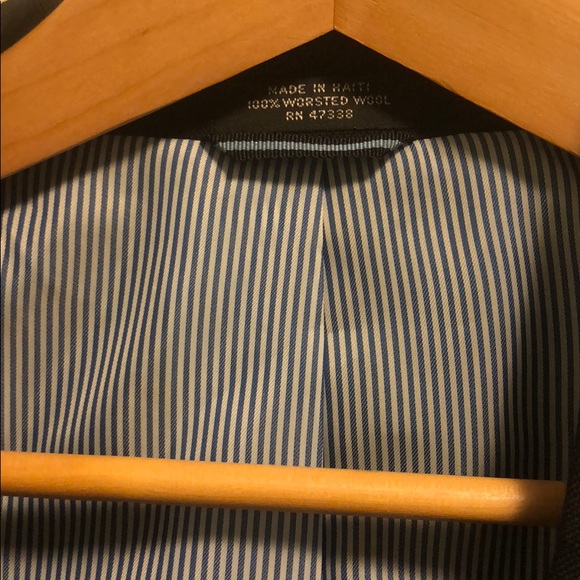 Tommy Hilfiger Trim Fit Navy Blazer - Picture 4 of 5